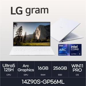 HMC / LG전자 그램14 / 14Z90S-GP56ML (RAM 16GB / NVMe 256GB / WIN11P)