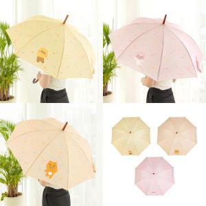 카카오프렌즈 장우산 춘식이 라이언 어피치 튼튼한 큰우산 가벼운 휴대용 캐릭터