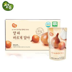 참든 유기농 양파즙 양파 바르게 담아 100ml x 30포