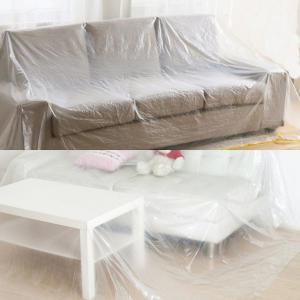 쇼파 비닐 이사용 침대 커버 인테리어 리모델링 공사 넓은 먼지 방지