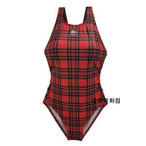 [대구백화점] [레노마수영복]여성 체크 X백 실내수영복(LF2E801)