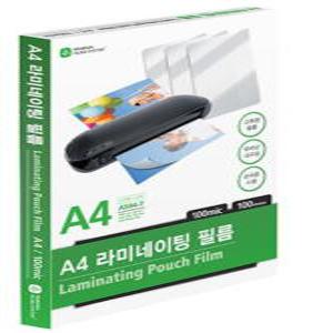 코팅필름 모음 라미네이팅 A4 A3 100매입 기계코팅