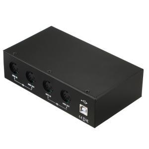 UM4X4 USB MIDI 인터페이스 4 IN 4 Out 64 MIDI 채널 4i4o  Merge 2i4o Box 4X4