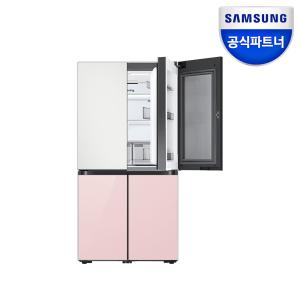 [혜택가189만원대] 삼성전자 비스포크 RF85C91D1AP 1등급 4도어 푸드쇼케이스 냉장고