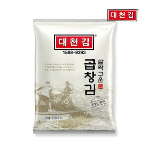 [수산대전] 대천김 살짝 구운 곱창김 전장김 10봉/구운김