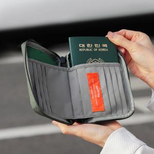 에가든 트래블러 패스포트 RFID차단 안티스키밍 여행용 지갑 여권 케이스