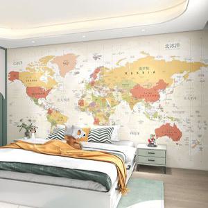 세계지도벽지 대형세계지도 포스터 안방 벽지 그림 월드맵