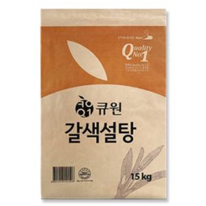 큐원 갈색설탕 15kg_MC