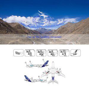 WLtoys XK A120 RC 비행기 글라이더 던지기 윙스팬 폼 고정 날개 RTF 2.4GHz 3 채널 6 축 자이로 에어버스