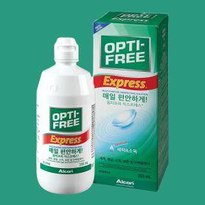 알콘 옵티프리 렌즈세척액 익스프레스 355ml 1개 눈에 편안한 고유성분