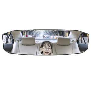 자동차 범용 3단모니터암 거울 넓은 각도 볼록 백미러 눈부심 방지 대형 시야 보조 인테리어