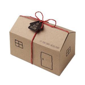 집 미니케이크상자 모양 크래프트 종이 선물 상자 화이트 캔디 크래커 케이크 패키지 파티 장식 용품