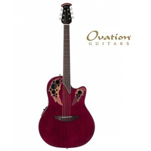 Ovation 오베이션 통기타 CE48-RR Ruby Red Gloss