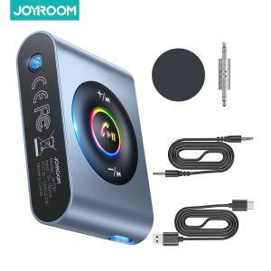 차량용 블루투스 Joyroom 5.3 핸즈프리 어댑터 자동차 무선 마그네틱 오디오 수신기 MP3 플레이어 LE