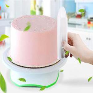 스페츌라 공예 설탕 장식 작은 케이크 몰드 케이크 스무더 광택기 도구 1 개