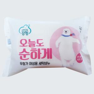 강청 오늘도 순하게 여성용 세탁 비누 250g 10개