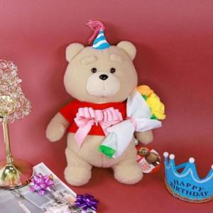 [G3OLN29]19곰 테드 곰 인형 꽃다발 2종 여자친구 선물