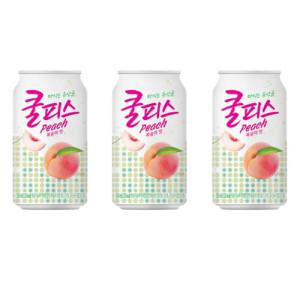 캔음료 동원 쿨피스 복숭아맛 350mlx24개