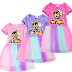 [관부가세포함] 재미있는 분대 게임 어린이 소녀 생일 파티 공주 드레스 스커트 선물