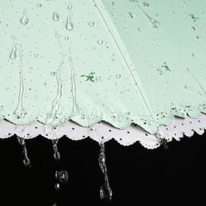접이식우산 레이스 3단 자동 자외선차단 우산 예쁜 우양산