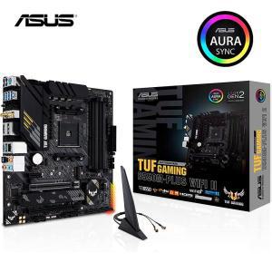 미니 PC ASUS AMD TUF GAMING B550M PLUS (Wi-Fi) II Micro-ATX 마더보드, DDR4 4600 MHz 128G 마이닝 세트