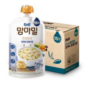 [매일유업] 맘마밀 안심밥상 닭백숙영양찹쌀 140g 10팩