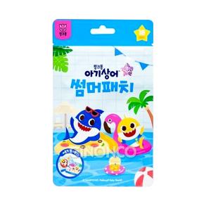 22년 핑크퐁 아기상어 썸머 패치 (18매입) 캠핑 스티커