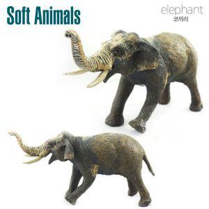 반디 (소프트 애니멀) 코끼리완구 동물모형 동물모형장난감 동물학습완구