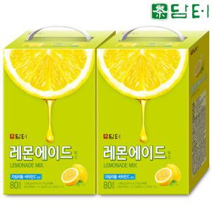 담터 레몬에이드 믹스 80Tx2개 /복숭아홍차/레몬홍차/아이스티