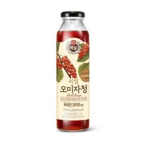 백설 리얼 오미자청 310ml x 4개_MC