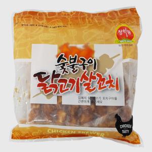 [449] 청학동 숯불구이닭고기살꼬치 800g(20g x 40개) 데리야끼닭꼬치