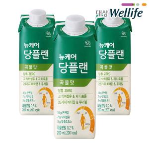 뉴케어 당플랜 인절미맛 200ml x 30팩 / 맛있는 당뇨식 당류 0g 영양보충식 환자식