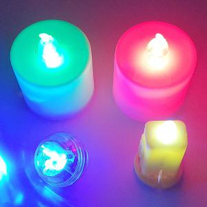 LED촛불/ 한지등전구 터치라이트 램프 양초 공예 만들기재료 미술학습준비물