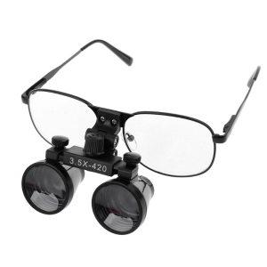 치과 루페 2.5X 3.5X Loupe 수술 외과 안경 돋보기 의료 작업 Loupes 고글 금속 프레임