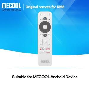 Mecool KM2 음성 BT 원격 제어 교체, 넷플릭스 구글 인증 프라임 비디오, 플레이, 안드로이드 TV 박스, 정