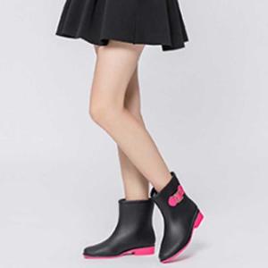 [오노마] ONM 여성 여름 버클 디자인 예쁜 패션 스타일 레인 부츠