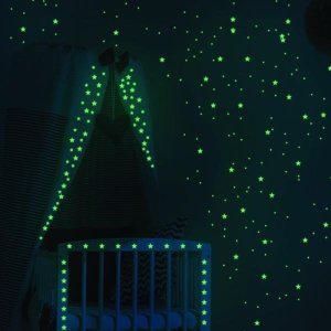 [신세계몰]인테리어 천장 벽 아이 방 침실 야광 별 데코 스티커
