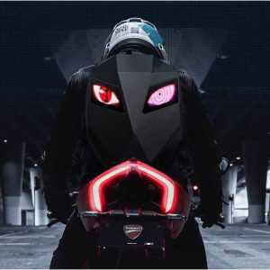 바이크백팩 LED 아이언맨 방수 헬멧 가방 라이딩
