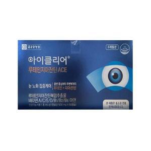 종근당건강 아이클리어 루테인 지아잔틴 500mg x 30캡슐 3개_MC