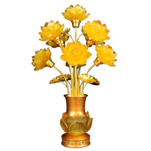 불교 굿즈 연꽃 부처님오신날 절 연화 장식 꽃 램프