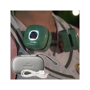 [TV홈쇼핑정품 인포벨]몬타 더위사냥 올킬 넥밴드 목선풍기 3in1 초음파 모기퇴치+LED야외표시등 USB 충전