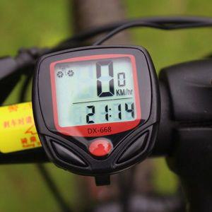 속도계 자전거 자동차 GPS 방수 유선 디지털 주행 거리계 사이클링 속도 카운터 코드 테이블 액세서리
