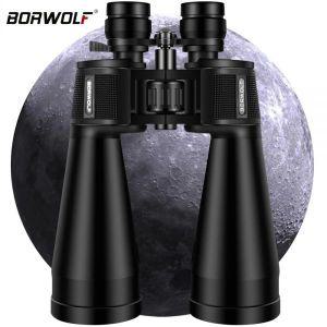 망원경 BORWOLF 고배율 쌍안경 장거리 줌 60 배 사냥 천체 HD 전문 20-60X70