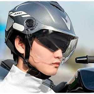 여름용헬멧 하이바 스쿠터 헬맷 인라인 반모헬멧 범용 자외선 오토바이