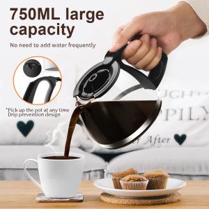 커피주전자 이탈리아 자동 전기 에스프레소 머신 110v 드립 타입 커피 기구 밀크 티 포트