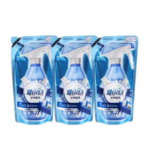 페브리즈 섬유탈취제 상쾌한향 리필 320ml 3개