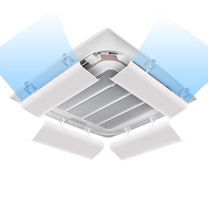 윈드바이저 바람 날개 가림막 천장형 에어컨 무타공 바람막이 시스템 가드 에어가이드