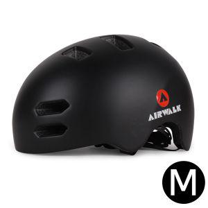 Airwalk 스포츠 헬멧 어반 (블랙) (M)자전거헬맷 라이딩헬멧 안전헬멧 자전거