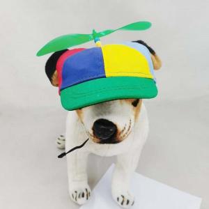디자인 애견군밤모자 프로펠러 애완 동물 모자 귀엽고 있는 스러운 다채로운 햇빛 방지 야구 여름