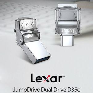 메모리 Dual USB Drive USB3.0 64GB D35c Lexar